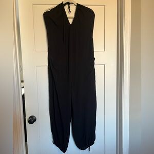 Plunge Halter Jumpsuit
